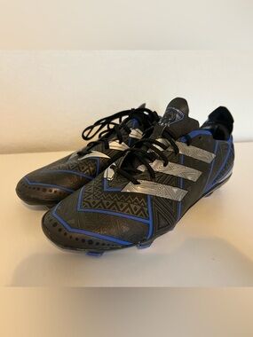 Adidas Marvel x Gamemode Soccer Cleats Black Panther edition